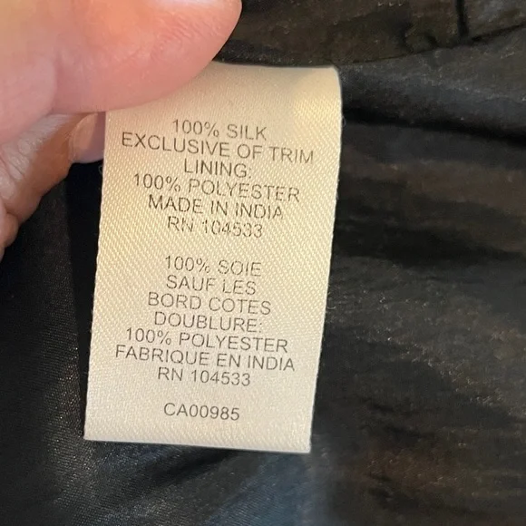 Nanette Lepore Vintage Y2K 90s 2000s SILK Black Sequins Mini Dress Sheer Overlay - Picture 4 of 10